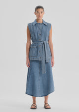 Morrison Jacque Denim Vest, Light Blue