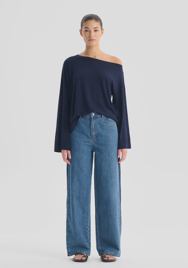 Morrison Rhyan Knit Pullover, Navy