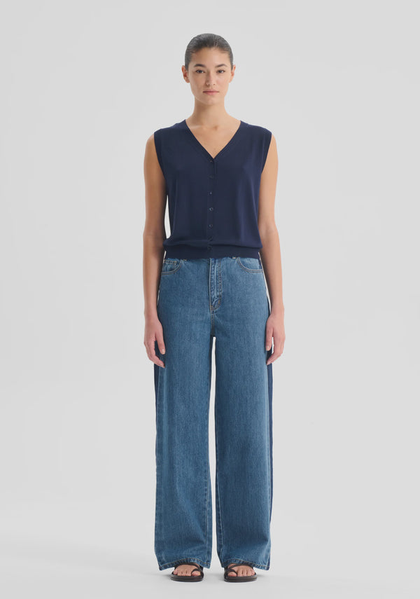 Morrison Rhyan Knit Vest, Navy