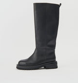 Alias Mae Silvie Boot, Black Leather