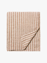 Ava Stripe Toffee Bedcover, Grand