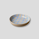Salad Bowl Coastal Junction stone blue handbrush