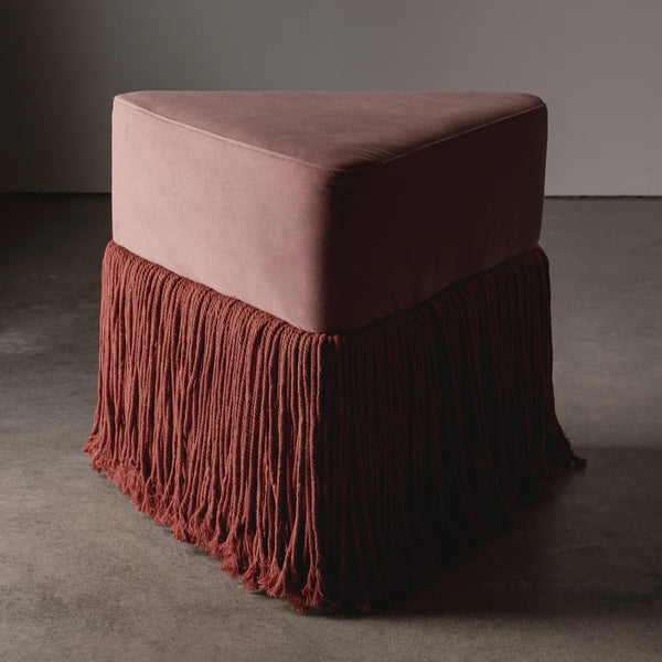 Rachel Donath Allard Ottoman, Blush