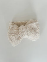 Teddy Bow, Beige