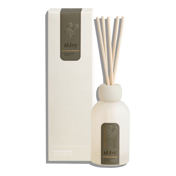 Al.ive Reed Diffuser, Green Pepper & Lotus
