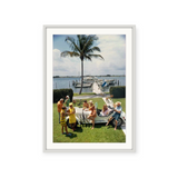 Slim Aarons, Palm Beach Society Print