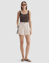 Elka Collectively Beau Short, Ecru