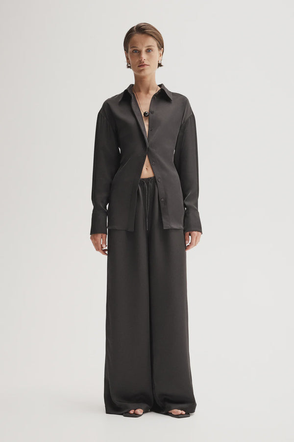 Elka Ella Shirt, Black