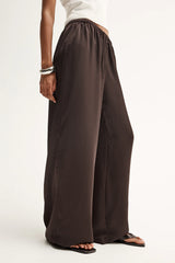 Elka Collective Mina Pant, Chocolate