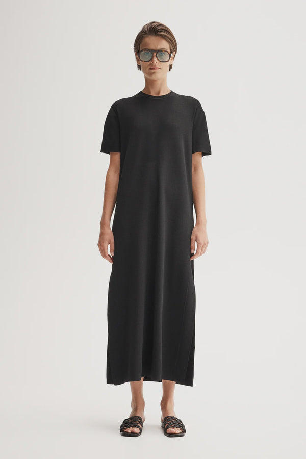Elka Wilbour Knit Maxi Dress, Black