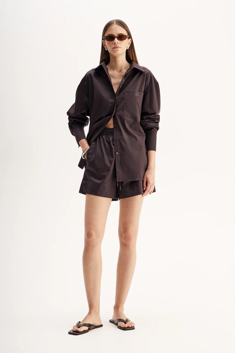 Elka Austin Shirt, Chocolate