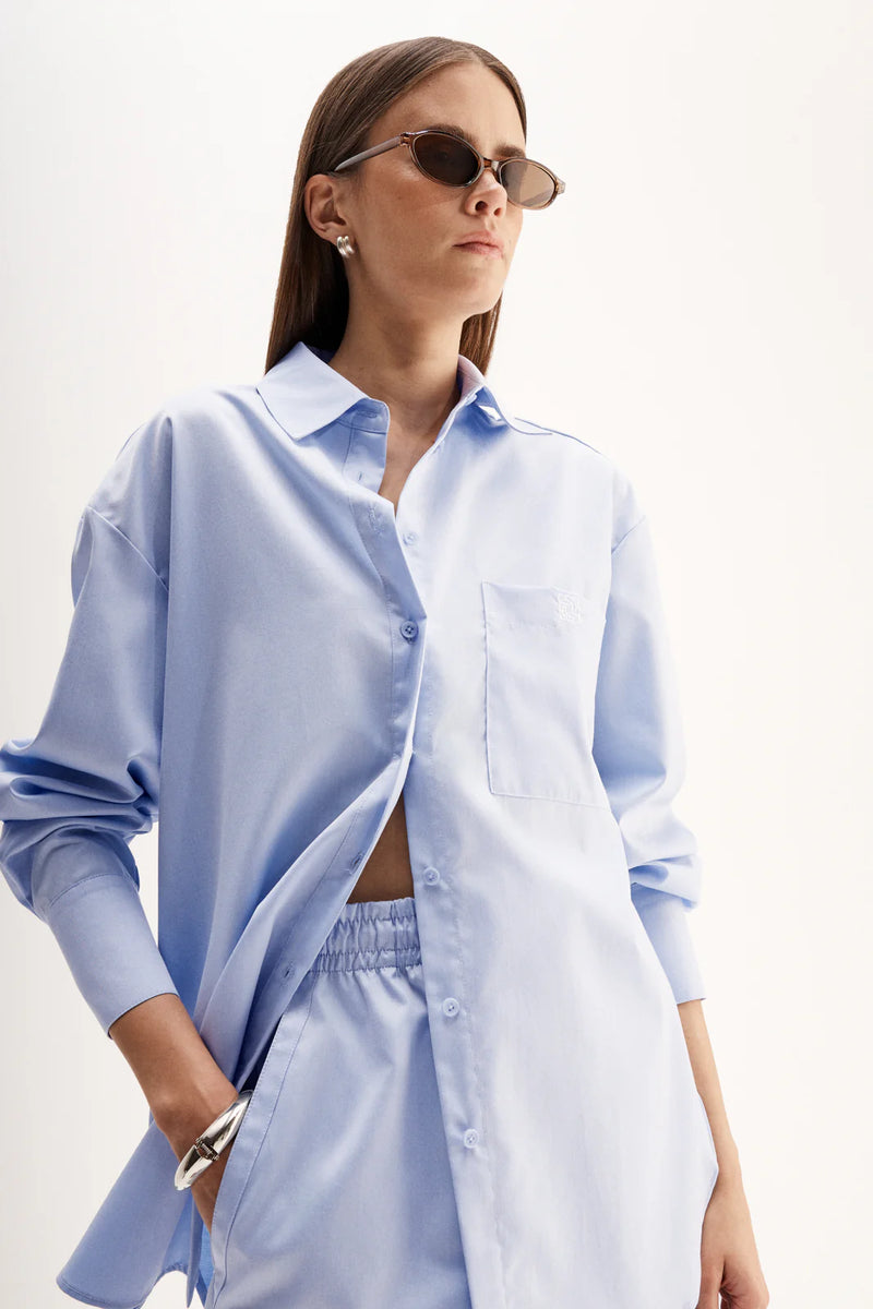 Elka Austin Shirt, Light Blue