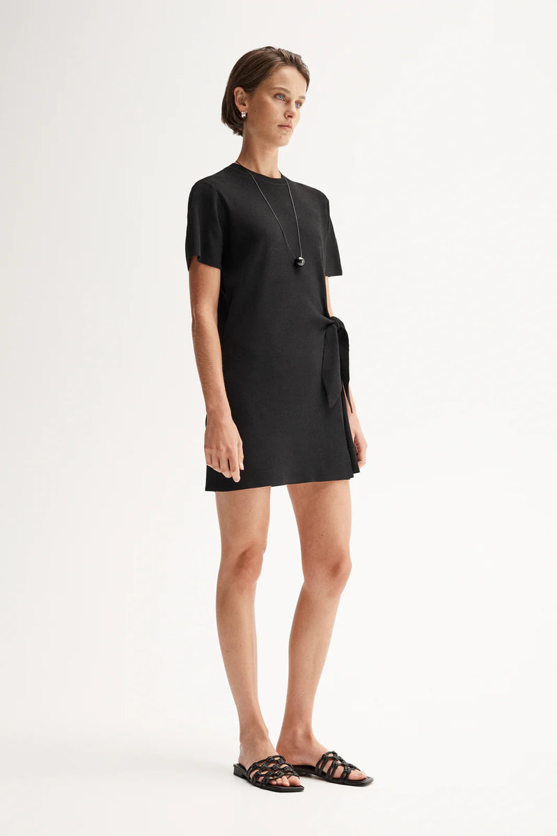 Elka Romeo Mini Dress, Black