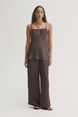 Elka Delaney Top, Chocolate