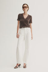 Landon Knit Top, Chocolate