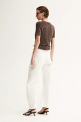 Landon Knit Top, Chocolate