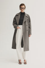 Elka Collective Montana Coat, Warm Grey