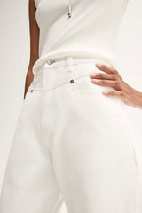 Elka Chelsea Denim Jean, White