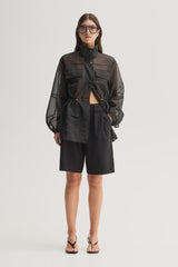 Elka Perri Shirt, Black