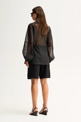 Elka Perri Shirt, Black