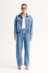 Elka Mayfield Denim Jacket, Trinity Blue