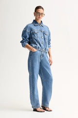 Elka Mayfield Denim Jacket, Trinity Blue