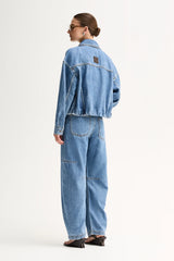 Elka Mayfield Denim Jacket, Trinity Blue