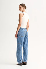 Elka Mayfield Denim Pant, Trinity Blue