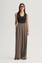 Elka Fleur Pant, Taupe