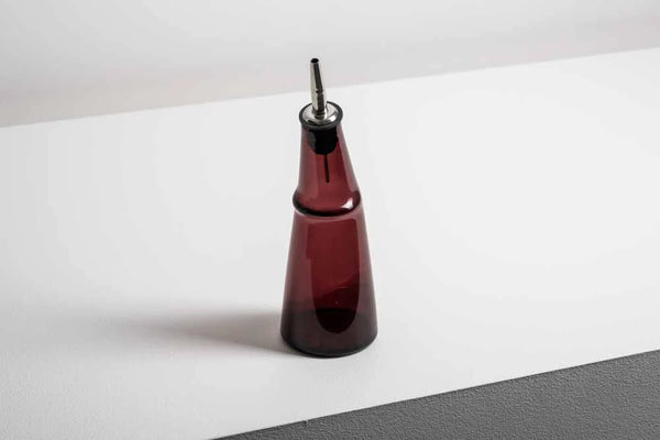 Kink Vinegar Bottle - Aubergine