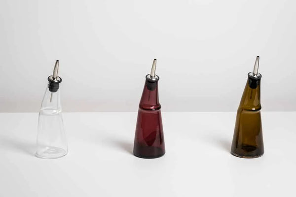 Kink Vinegar Bottle - Aubergine