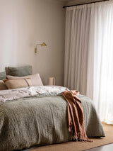 L&M Home Cino Velvet Pillowcase, Fern