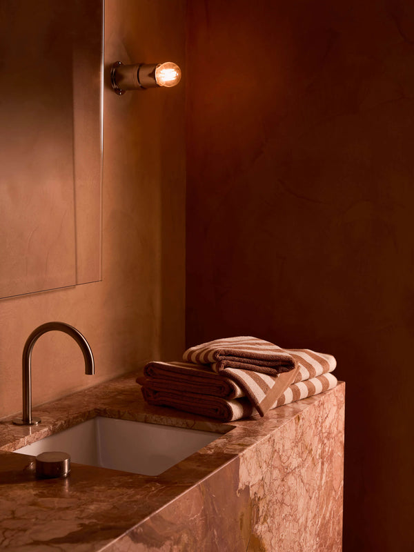 L&M Raye Terracotta Towel