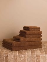L&M Tweed Towel, Brulee