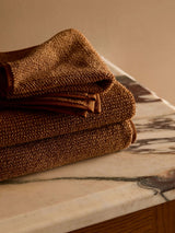 L&M Tweed Towel, Brulee