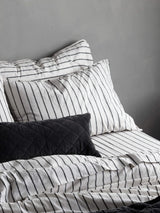 L&M Home Loft Pair Standard Pillowcases, Graphite
