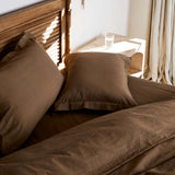 L&M Home Avenue Duvet Cover Set, Cafe
