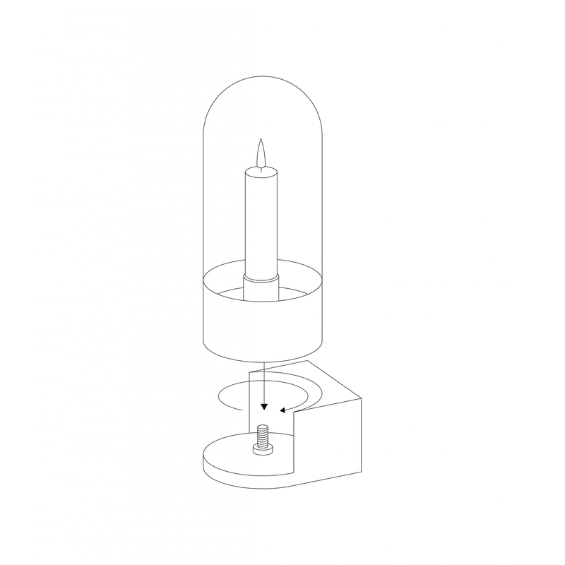 Uyuni Lantern Wall Mount