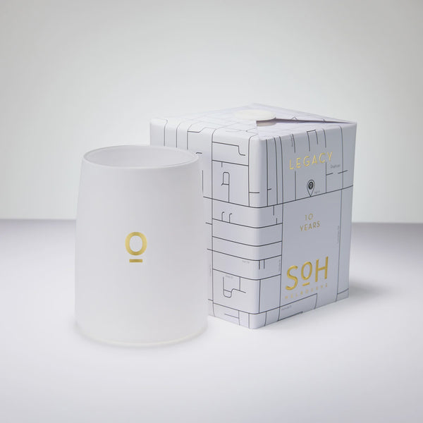 SOH Legacy White Matte Candle