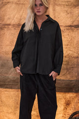 Mamapapa Snoop Corduroy Pants, Black