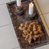 Mette Ditmer Marble Deco Tray, Brown