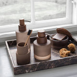 Mette Ditmer Modest Dispenser Low, Walnut