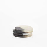 Halo Resin Coasters set 4, Black & White