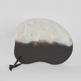 Halo Resin Serving Tray, Black & White