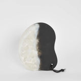Halo Resin Serving Tray, Black & White