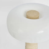 Morel Table Lamp, Travertine