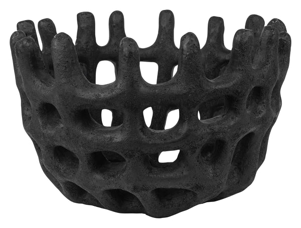 Mette Ditmer Braided Bowl, black