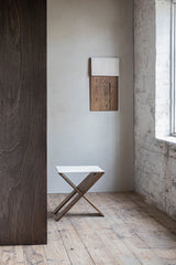 Mette Ditmer Roots Folding Stool, Dark Oiled