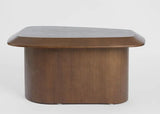 Monolith Coffee Table, small dark walnut