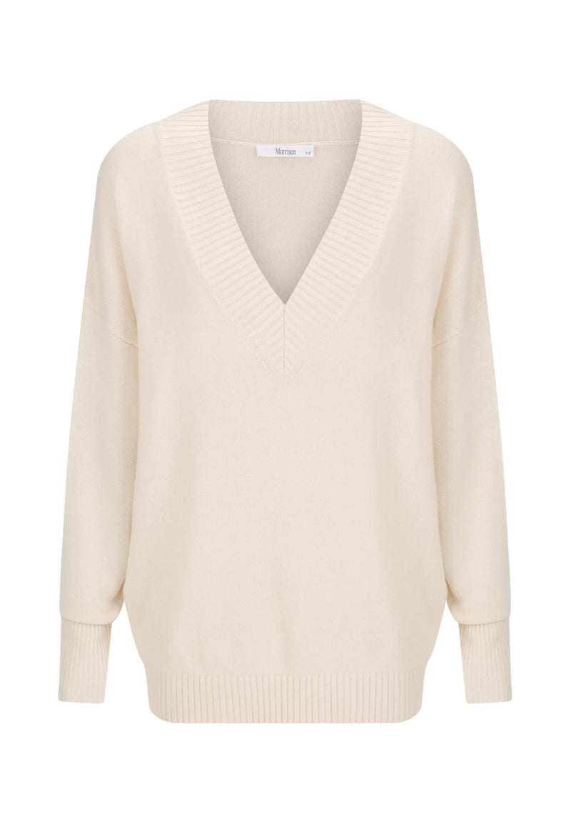 Morrison Avon Knit Pullover, Milk